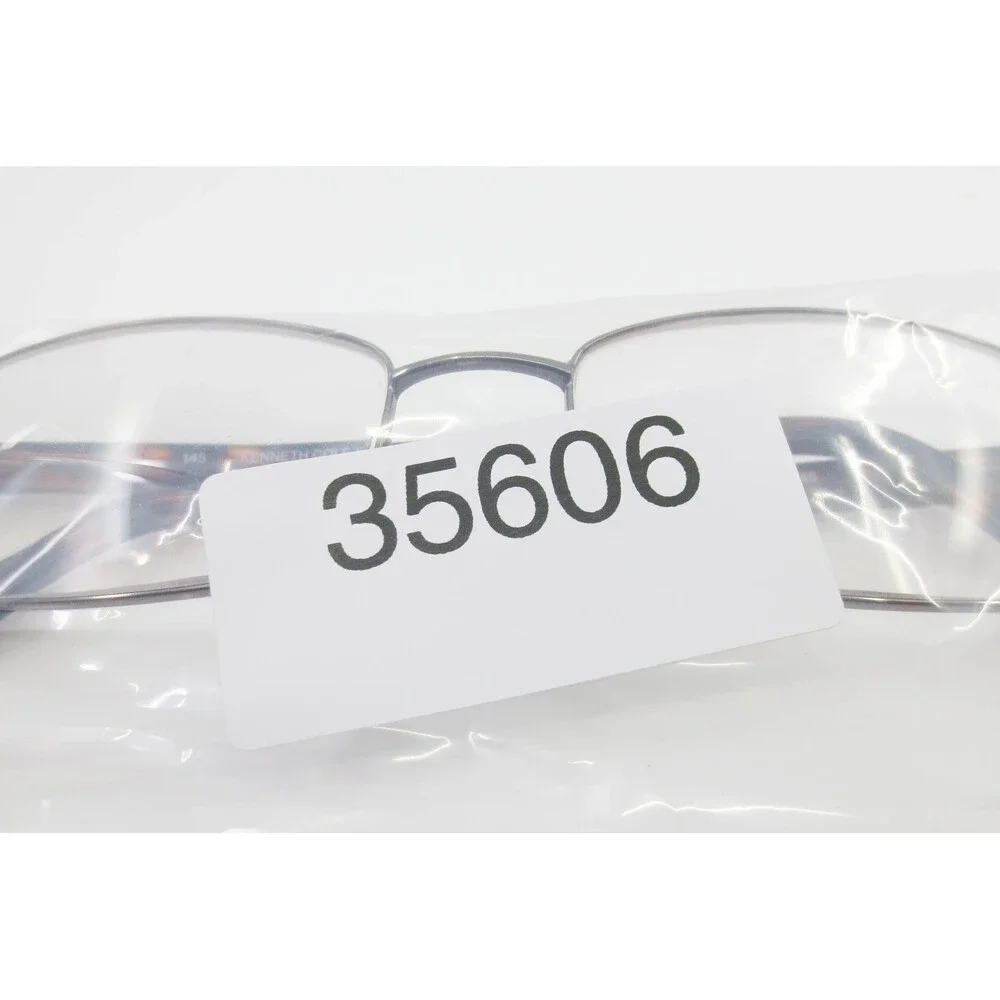 Kenneth Cole Reaction KC0887 731 Gunmetal Tortoise Rectangular Eyeglasses 55-18